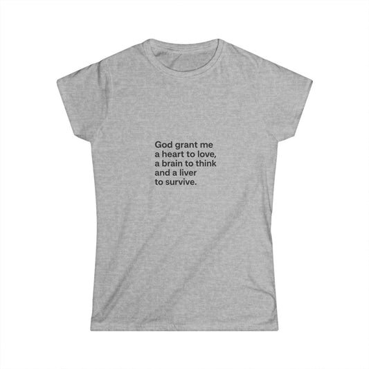Women's Tee - Funny Wine Mom Quote T-Shirt